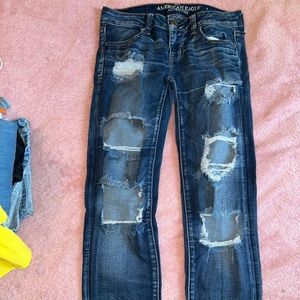 American Eagle Ripped Jeans